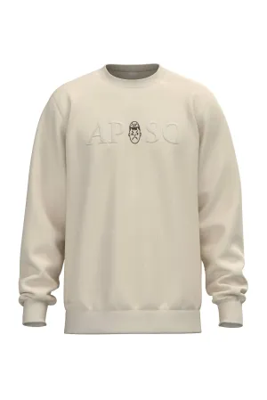 Angry Pablo Social Club Sweatshirt / Cream