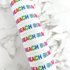 Beach Bum Embroidered Bracelet