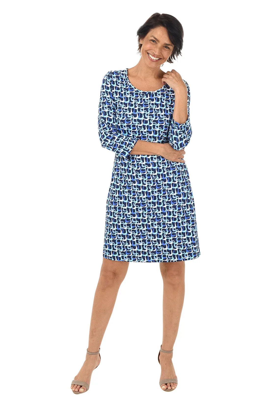 Blue Waves UPF50  Travel Dress