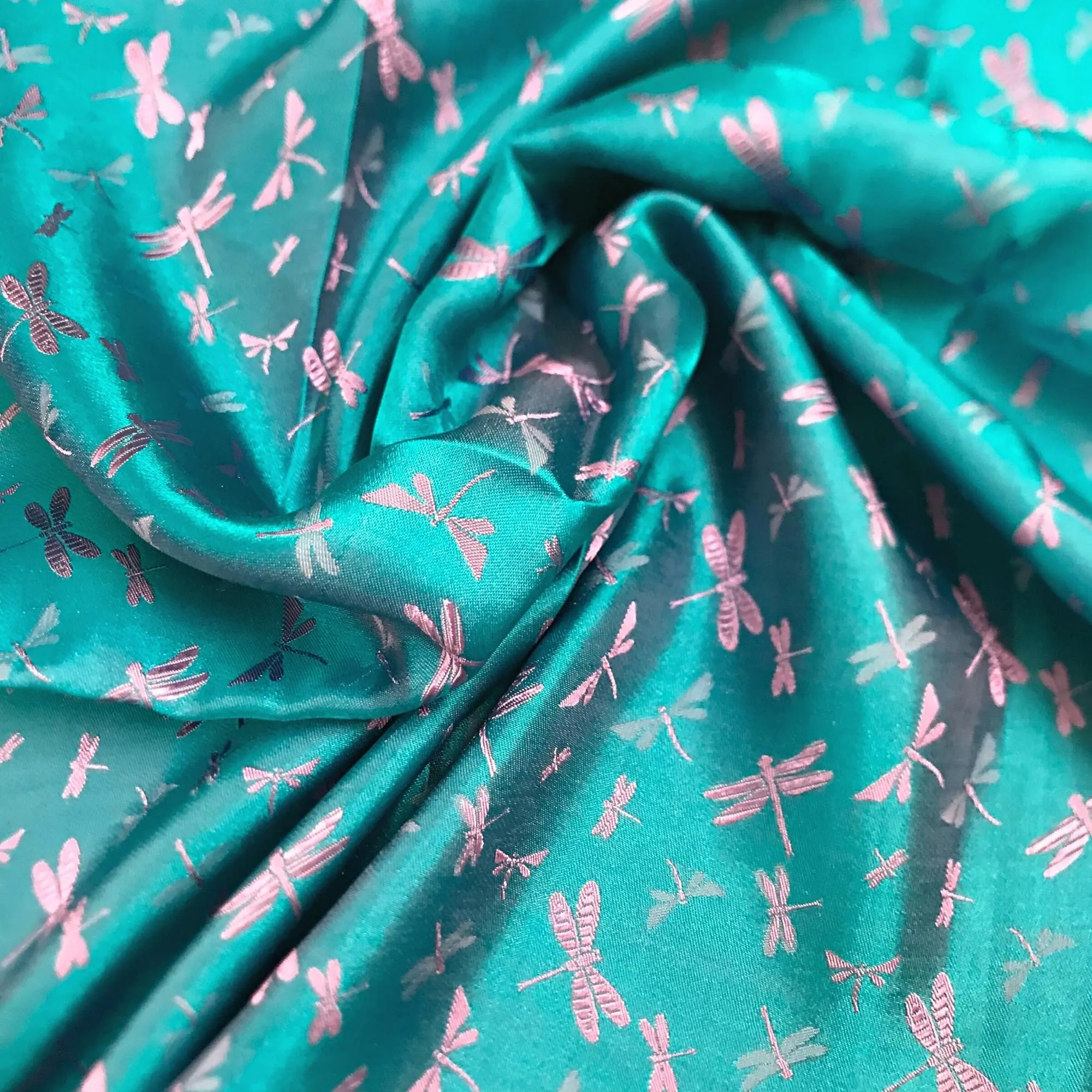 PATTERN MULBERRY SILK fabric by the yard - Handmade fabric – Dress making – Silk for sewing - Gift for women - Sewing clothes