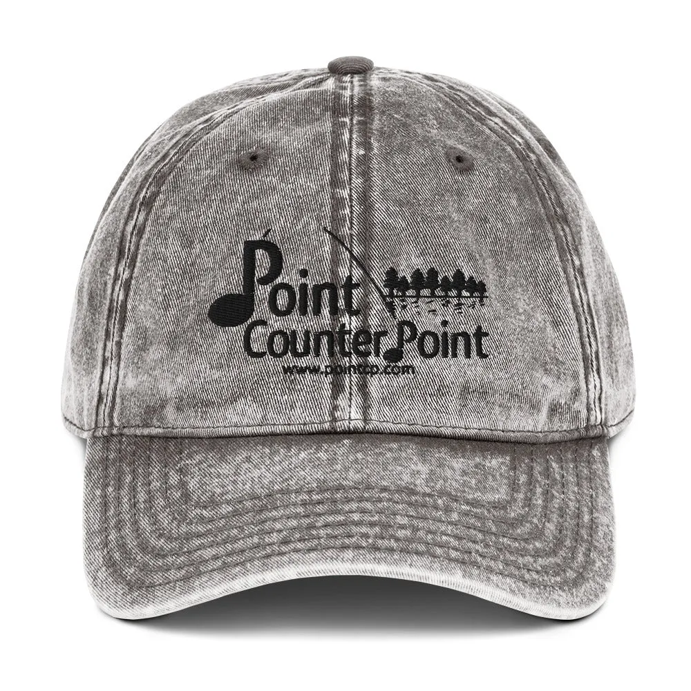 Point CounterPoint Vintage Cotton Twill Cap