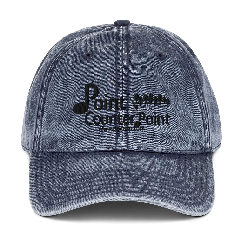 Point CounterPoint Vintage Cotton Twill Cap