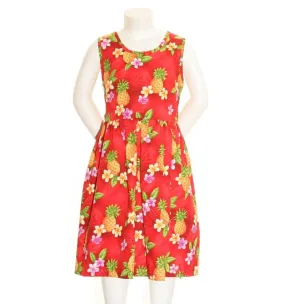 Poipu-Pineapple Girls Dress