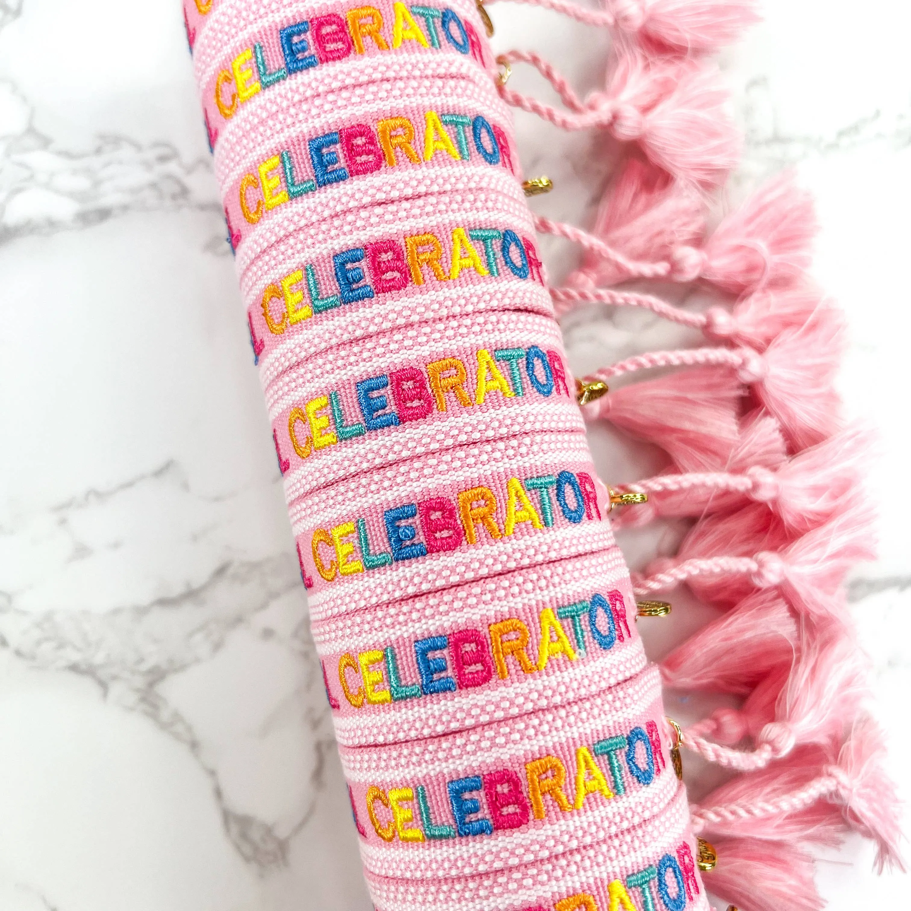 Professional Celebrator Embroidered Bracelet