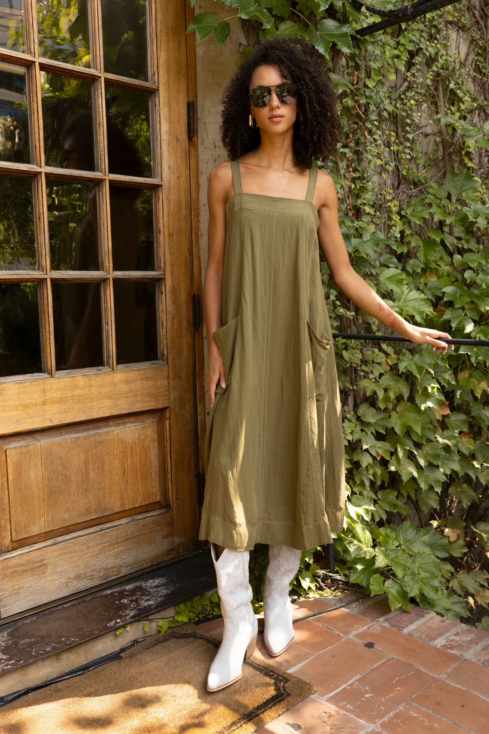 SALE - Sadie Maxi Contrast Dress