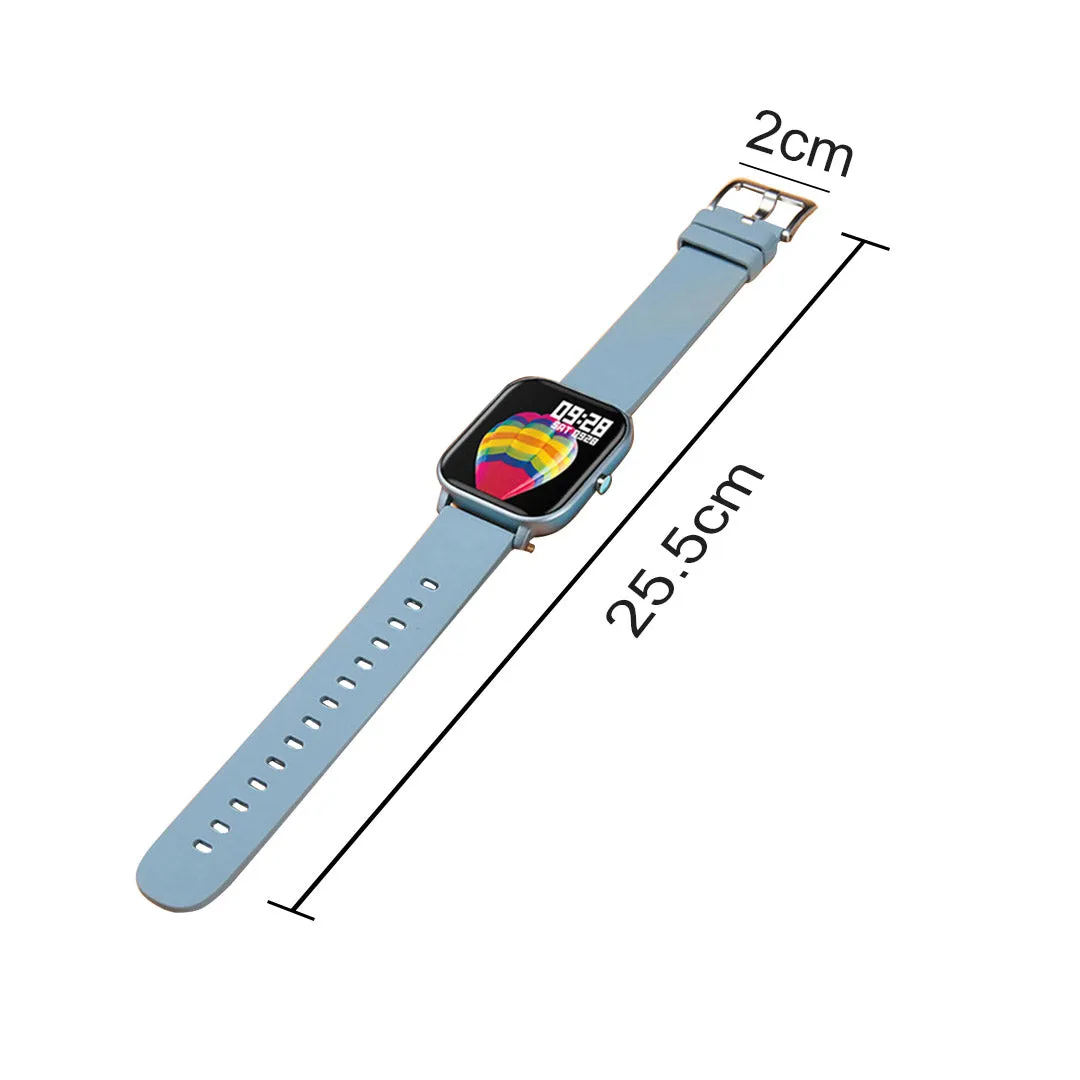 Smart Wrist Watch Premium Waterproof Fitness Heart Rate Monitor Tracker P8 - Grey