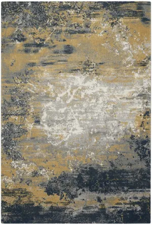 Twilight TWI22 Navy Gold Rug